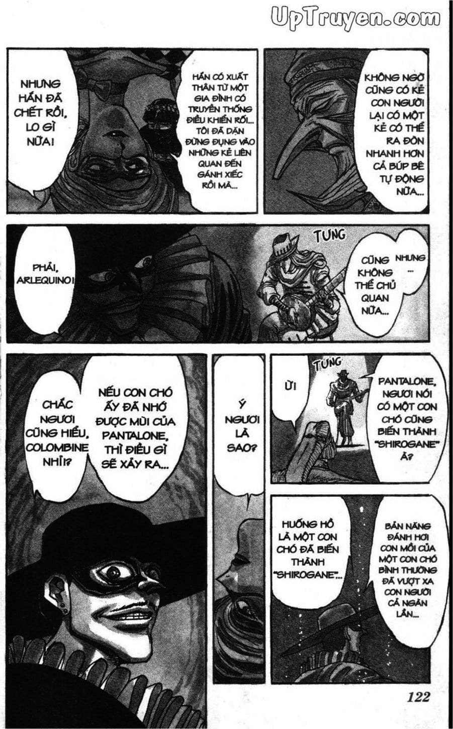 Truyện Tranh Gánh Xiếc Quái Dị - Karakuri Circus trang 5