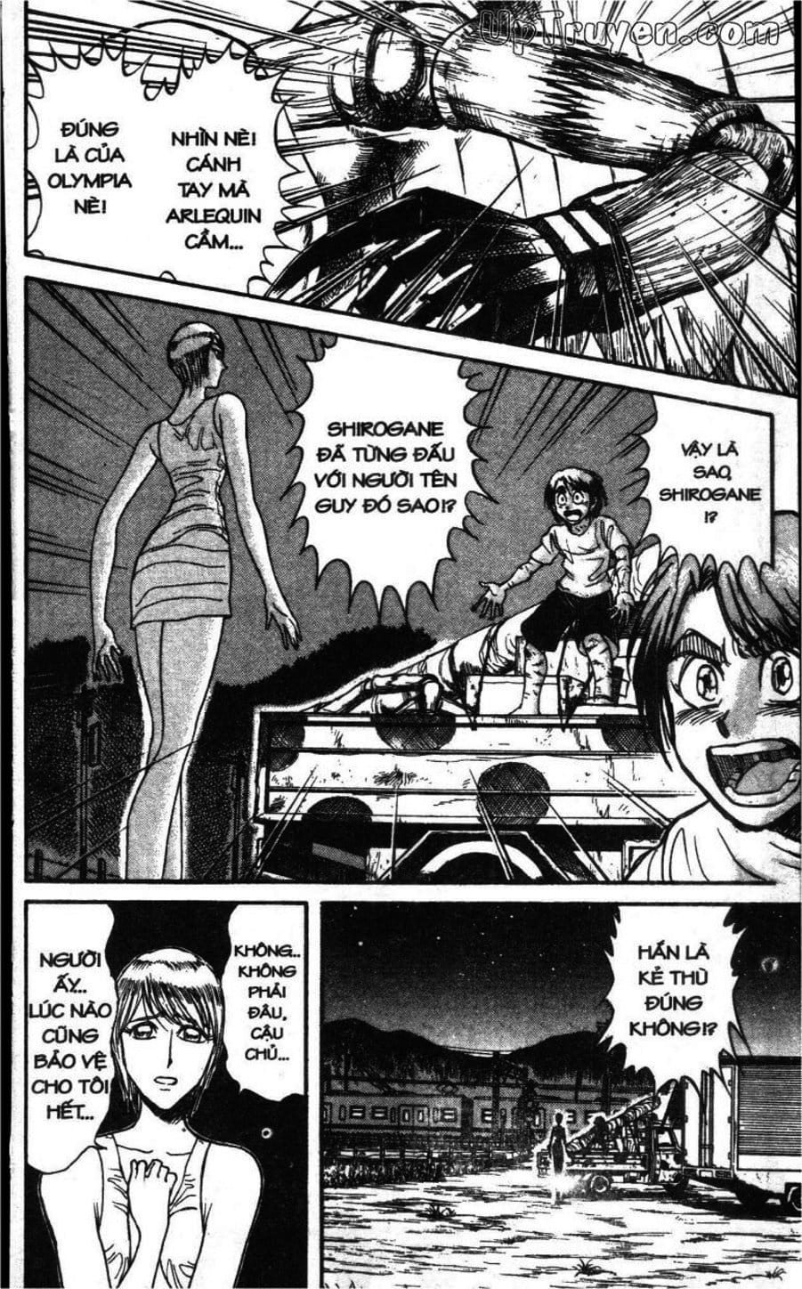 Truyện Tranh Gánh Xiếc Quái Dị - Karakuri Circus trang 5