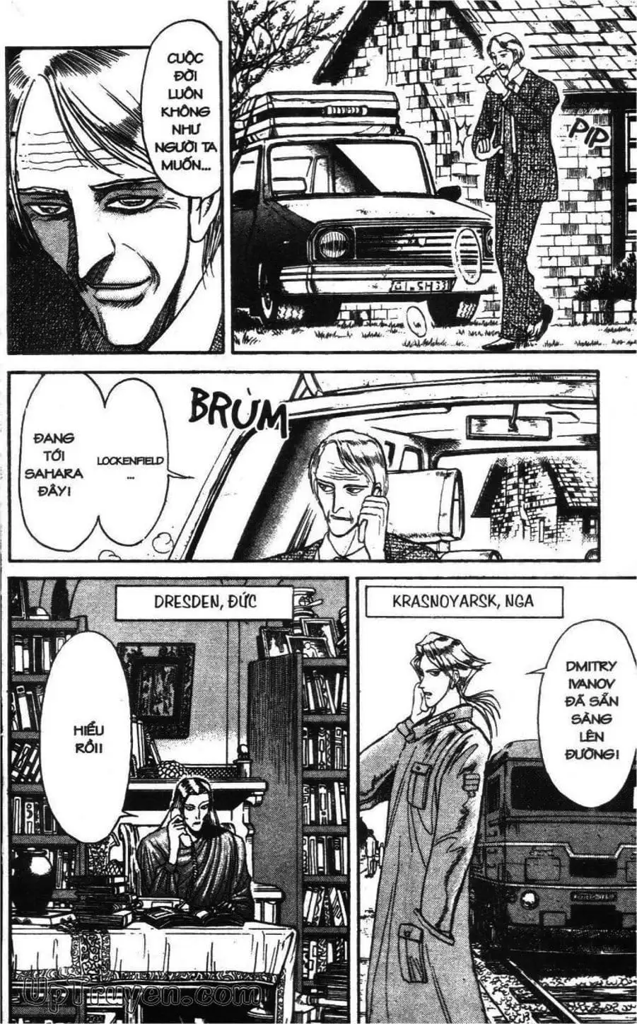 Truyện Tranh Gánh Xiếc Quái Dị - Karakuri Circus trang 5