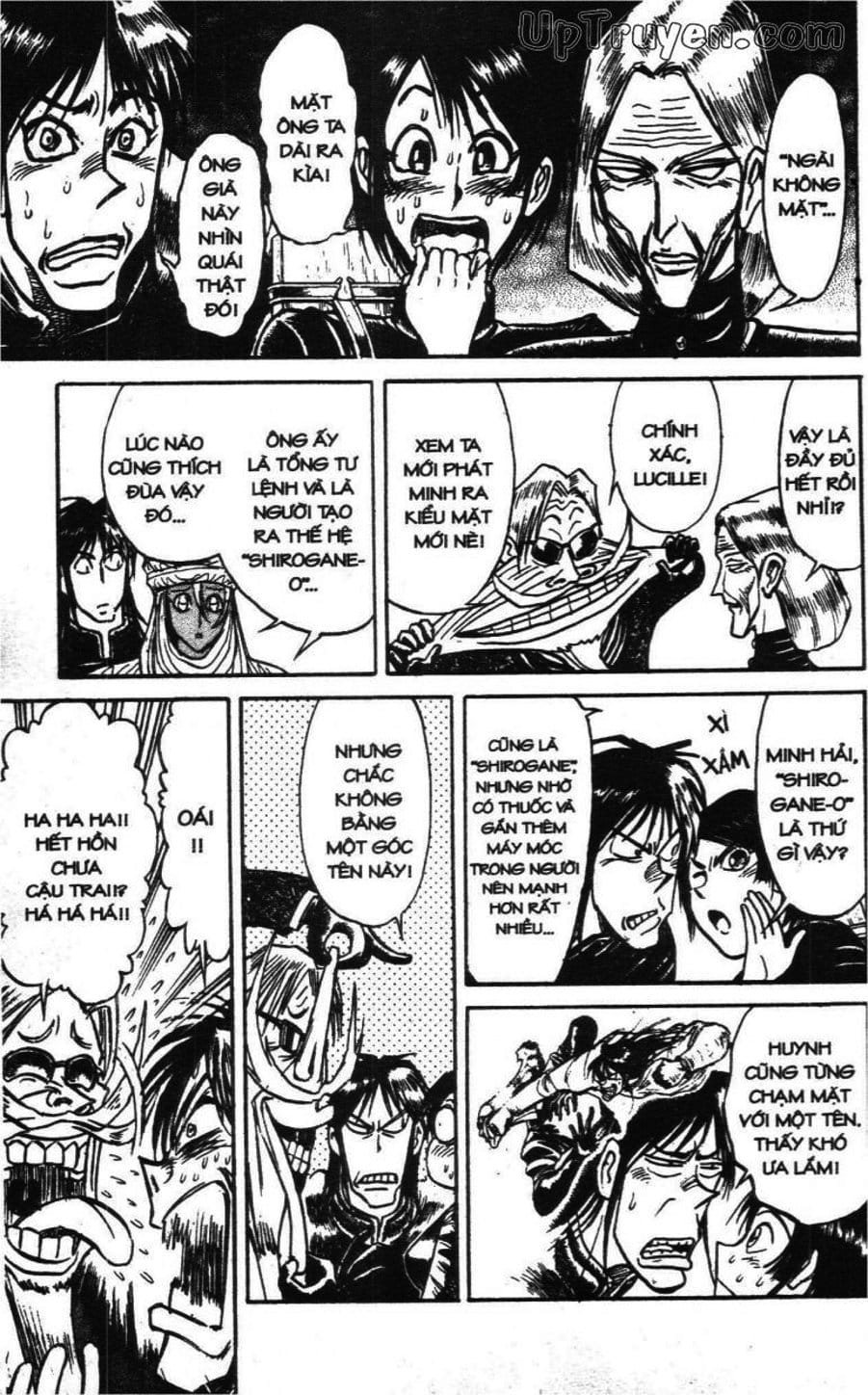 Truyện Tranh Gánh Xiếc Quái Dị - Karakuri Circus trang 5