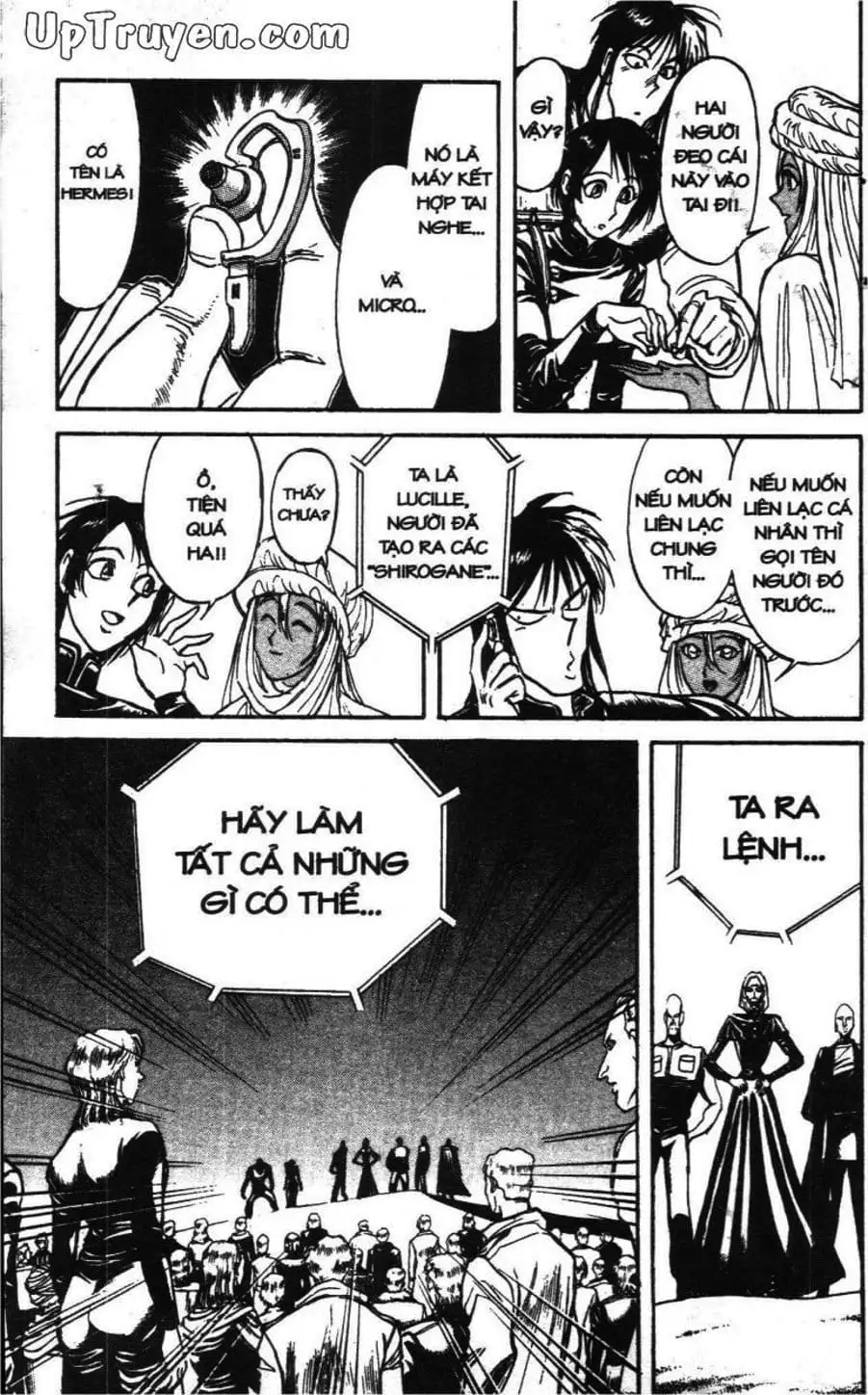 Truyện Tranh Gánh Xiếc Quái Dị - Karakuri Circus trang 5