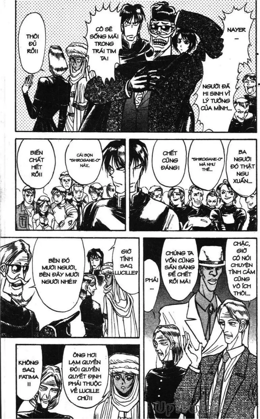 Truyện Tranh Gánh Xiếc Quái Dị - Karakuri Circus trang 5