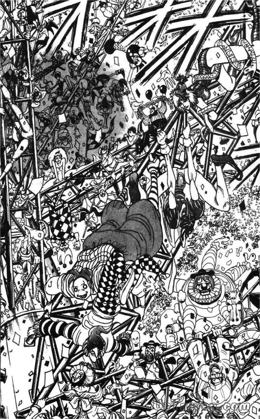 Truyện Tranh Gánh Xiếc Quái Dị - Karakuri Circus trang 5