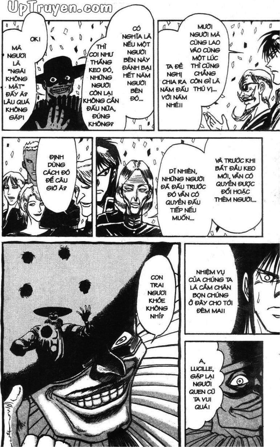 Truyện Tranh Gánh Xiếc Quái Dị - Karakuri Circus trang 5