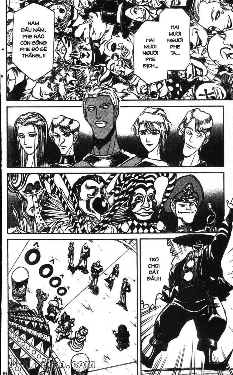 Truyện Tranh Gánh Xiếc Quái Dị - Karakuri Circus trang 5