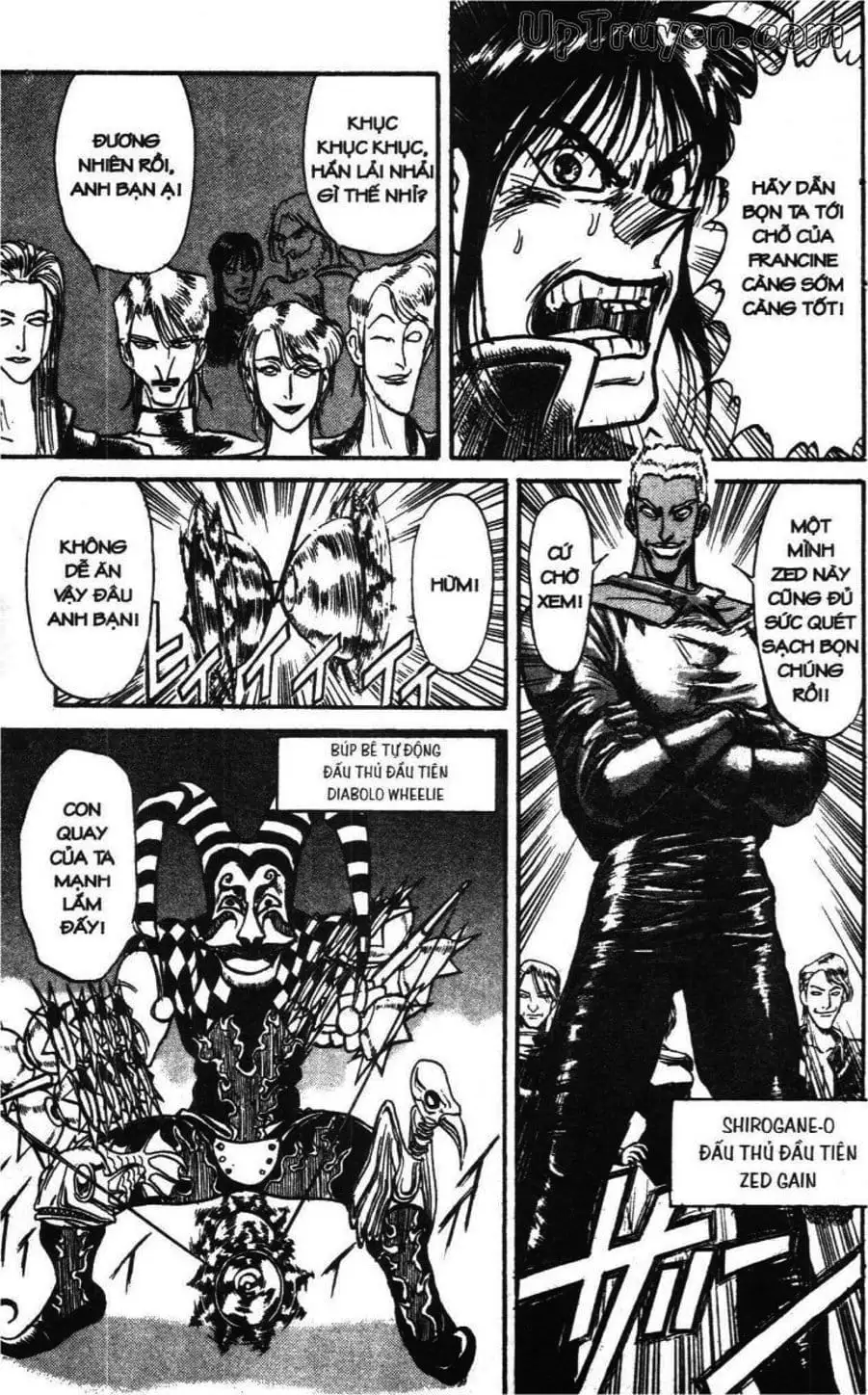 Truyện Tranh Gánh Xiếc Quái Dị - Karakuri Circus trang 5