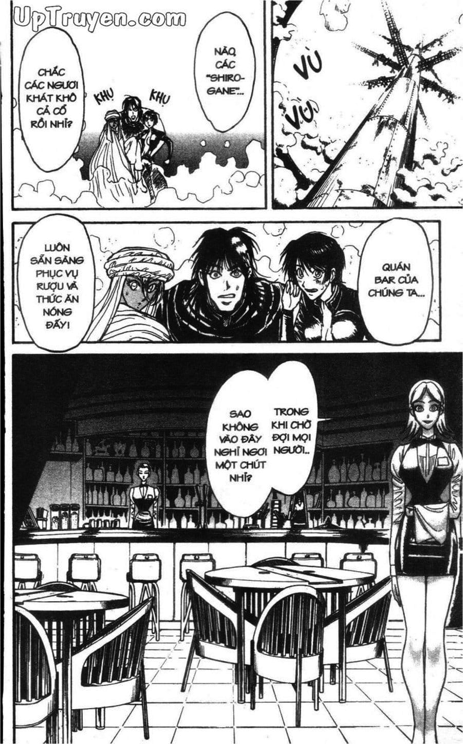 Truyện Tranh Gánh Xiếc Quái Dị - Karakuri Circus trang 5