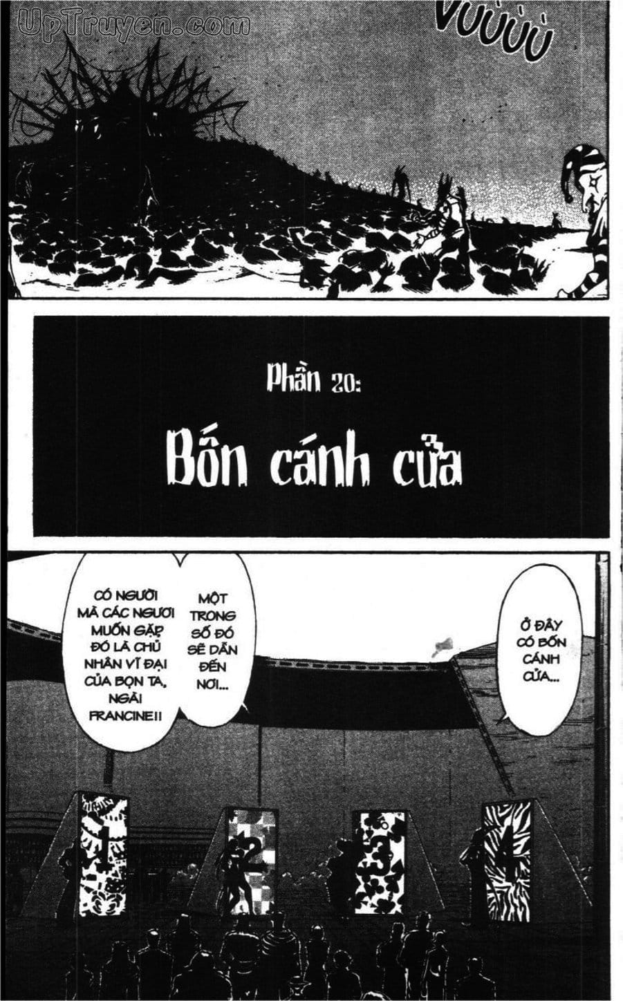 Truyện Tranh Gánh Xiếc Quái Dị - Karakuri Circus trang 5