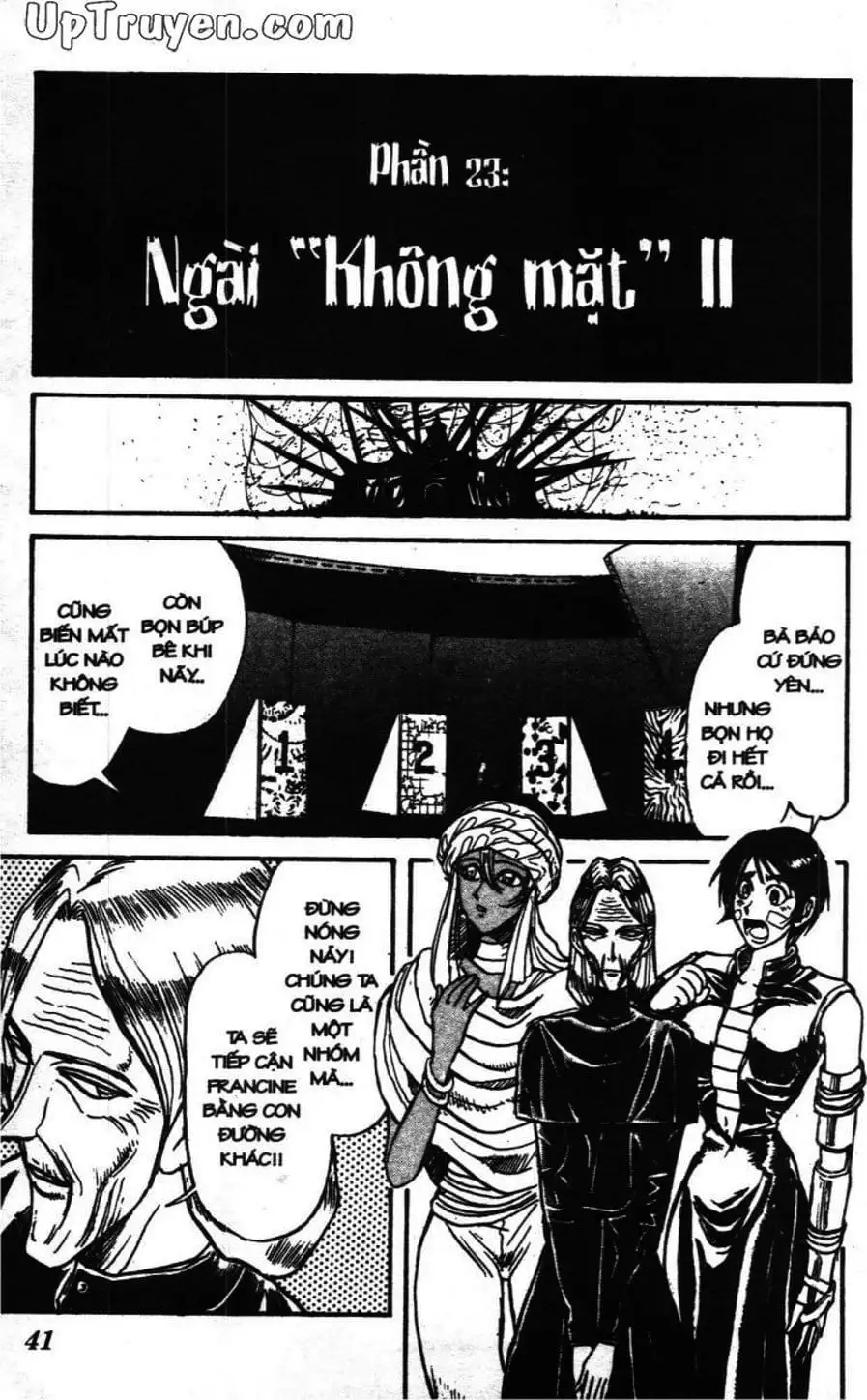 Truyện Tranh Gánh Xiếc Quái Dị - Karakuri Circus trang 5