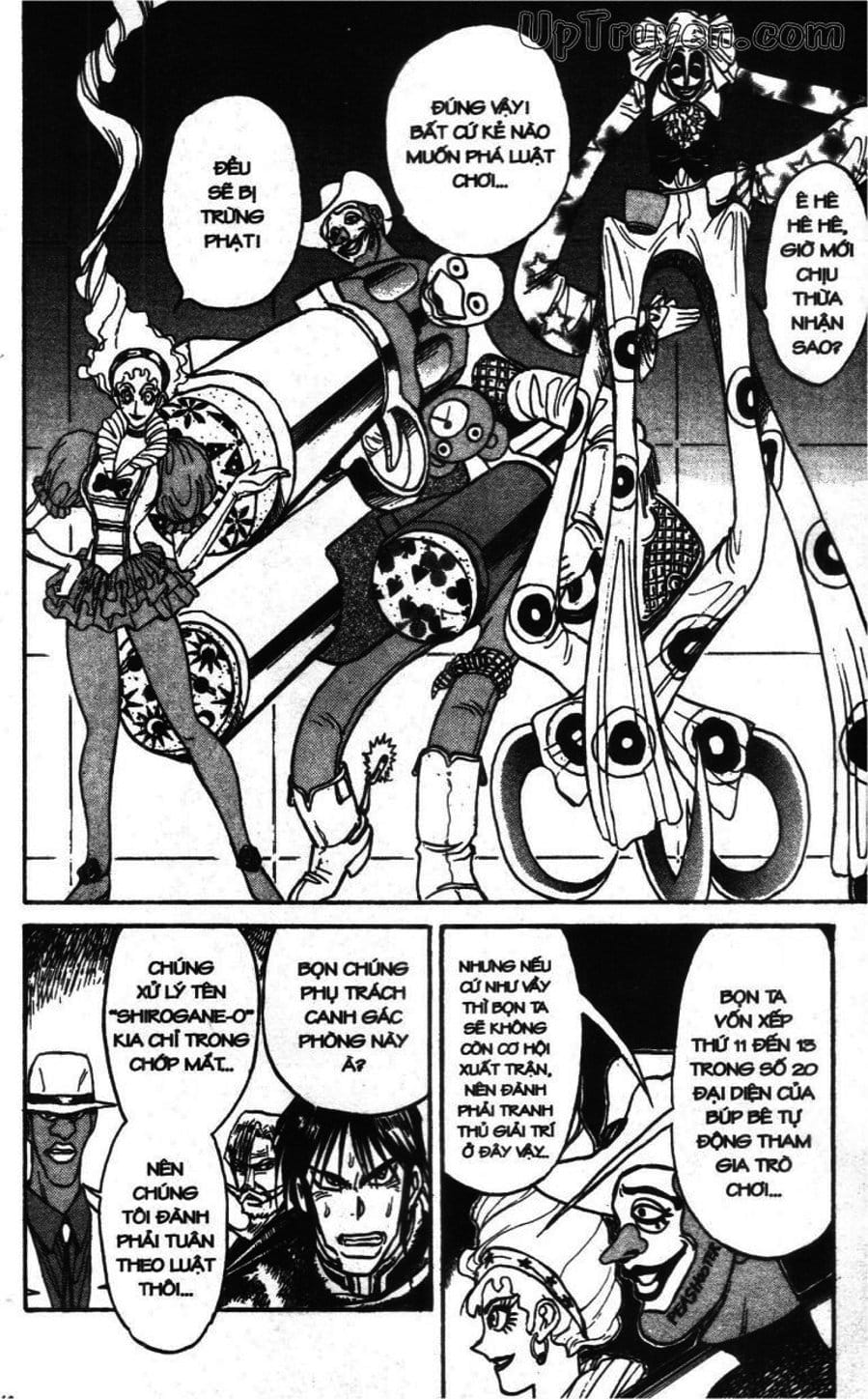Truyện Tranh Gánh Xiếc Quái Dị - Karakuri Circus trang 5