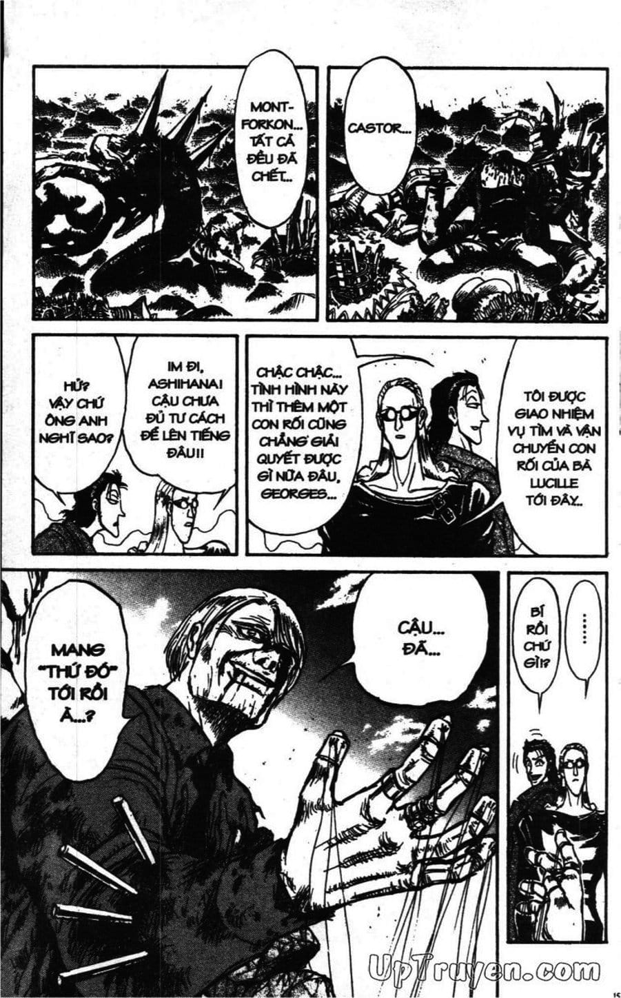 Truyện Tranh Gánh Xiếc Quái Dị - Karakuri Circus trang 5