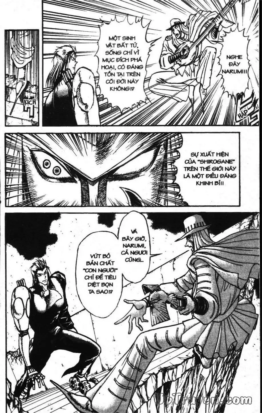 Truyện Tranh Gánh Xiếc Quái Dị - Karakuri Circus trang 5