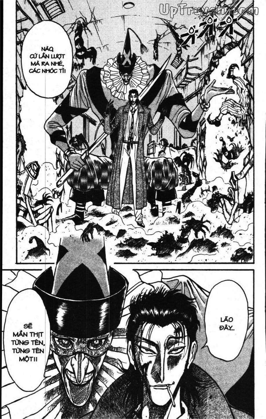 Truyện Tranh Gánh Xiếc Quái Dị - Karakuri Circus trang 5