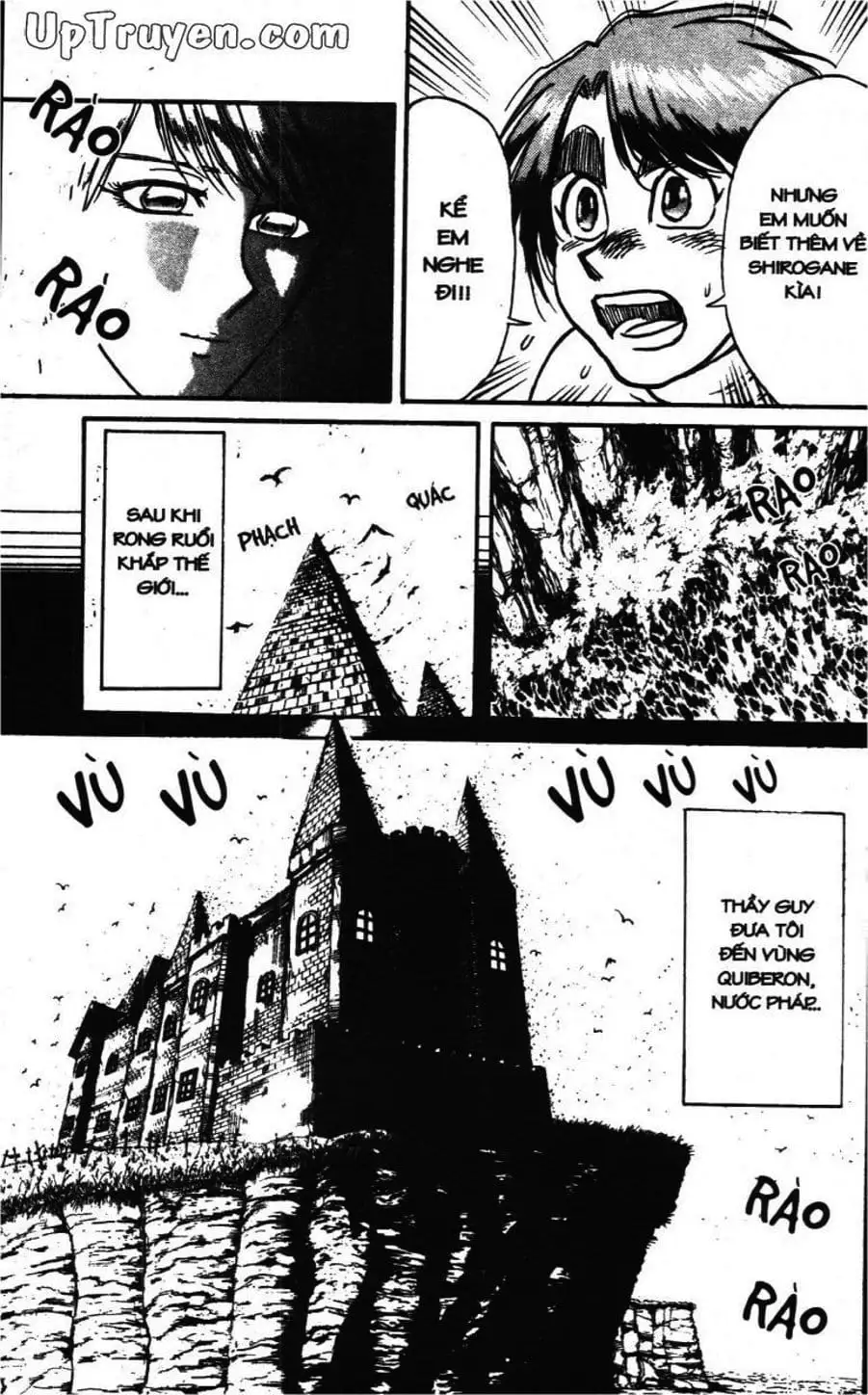 Truyện Tranh Gánh Xiếc Quái Dị - Karakuri Circus trang 5