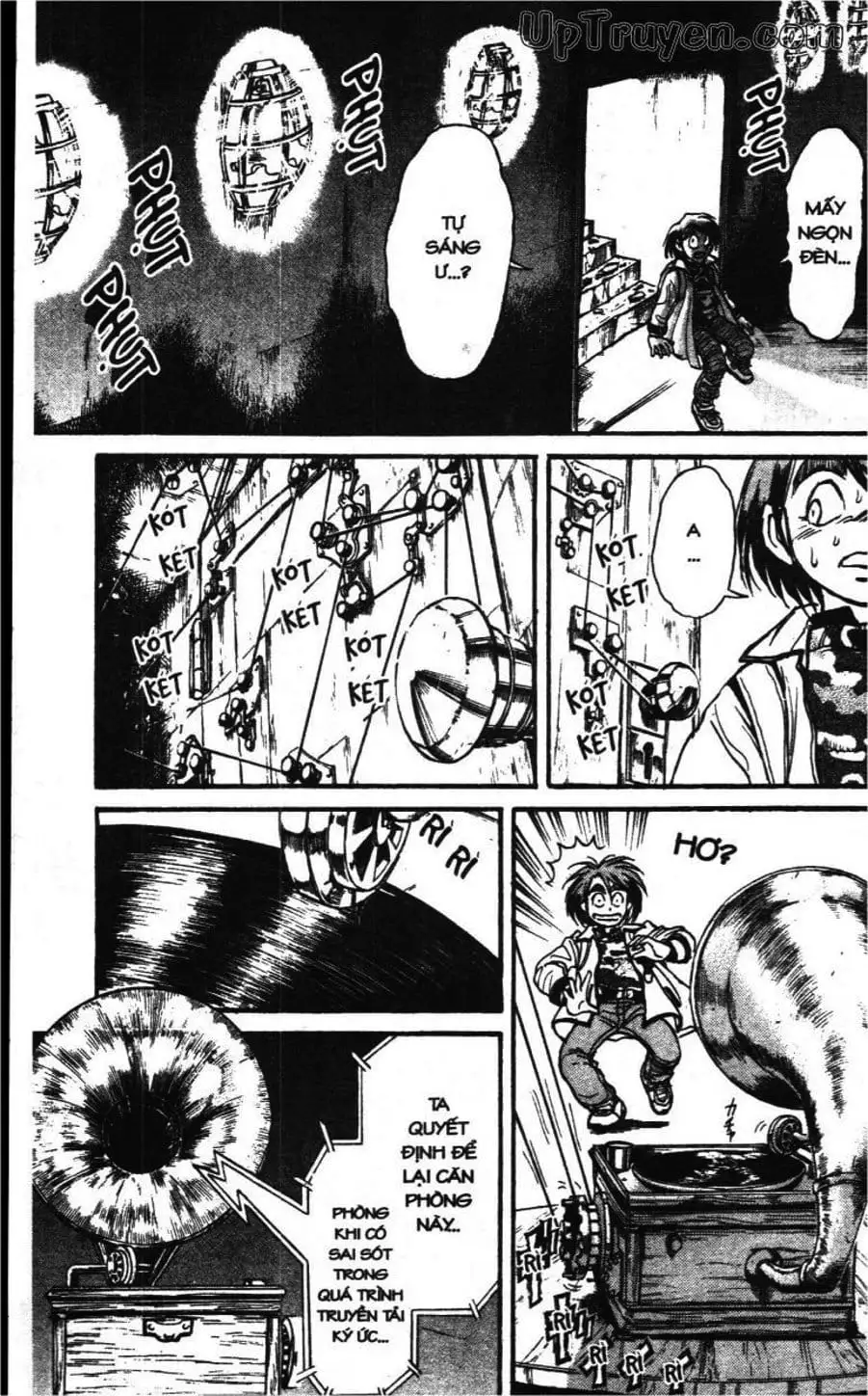 Truyện Tranh Gánh Xiếc Quái Dị - Karakuri Circus trang 5