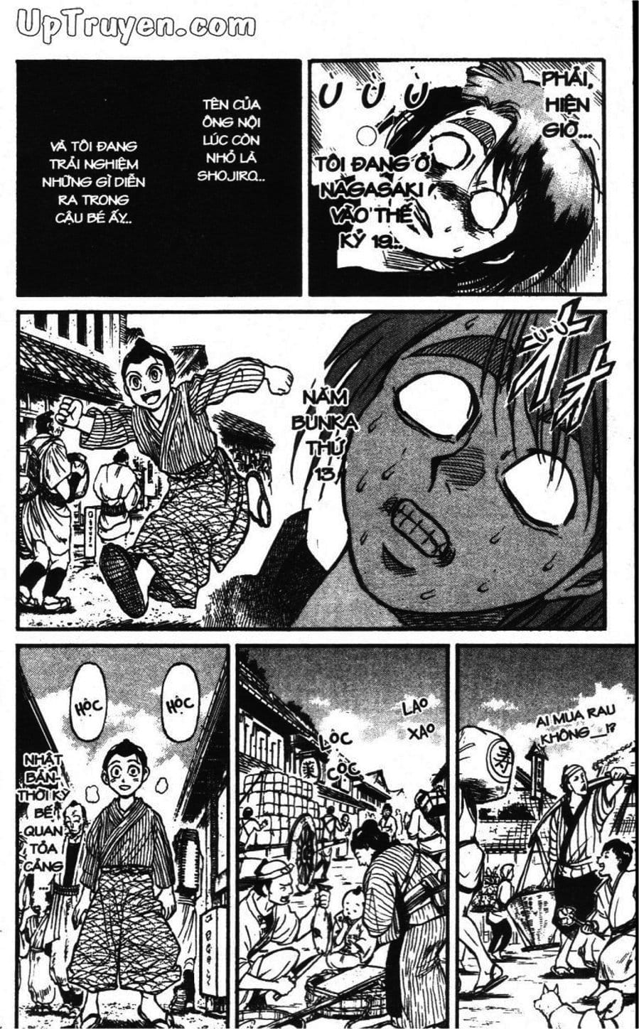 Truyện Tranh Gánh Xiếc Quái Dị - Karakuri Circus trang 5