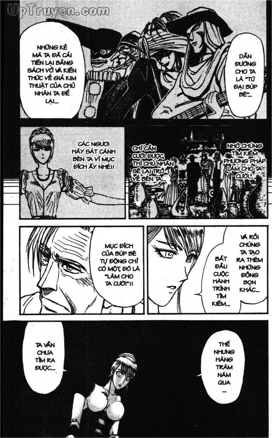 Truyện Tranh Gánh Xiếc Quái Dị - Karakuri Circus trang 5