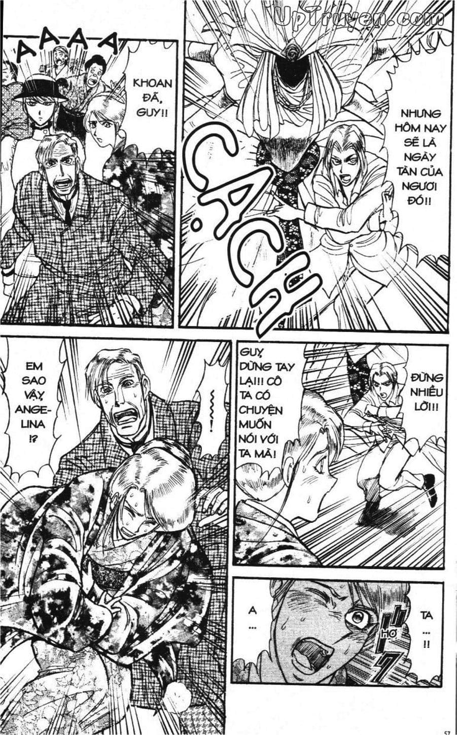 Truyện Tranh Gánh Xiếc Quái Dị - Karakuri Circus trang 5