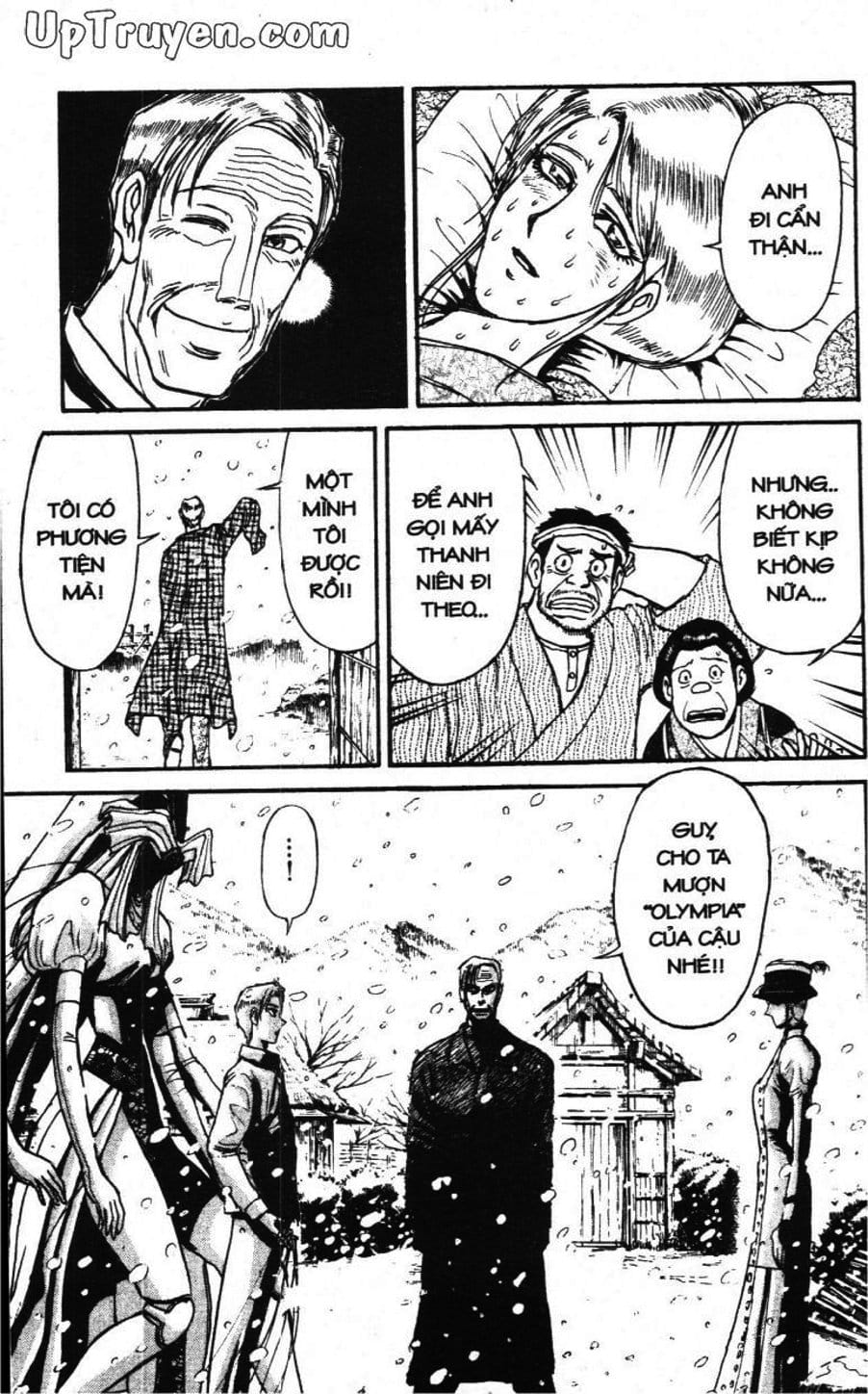 Truyện Tranh Gánh Xiếc Quái Dị - Karakuri Circus trang 5