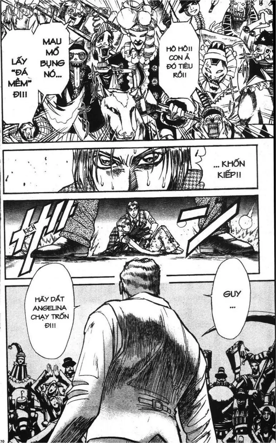 Truyện Tranh Gánh Xiếc Quái Dị - Karakuri Circus trang 5