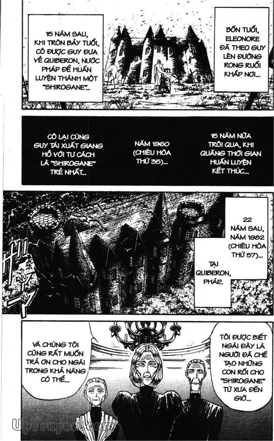 Truyện Tranh Gánh Xiếc Quái Dị - Karakuri Circus trang 5