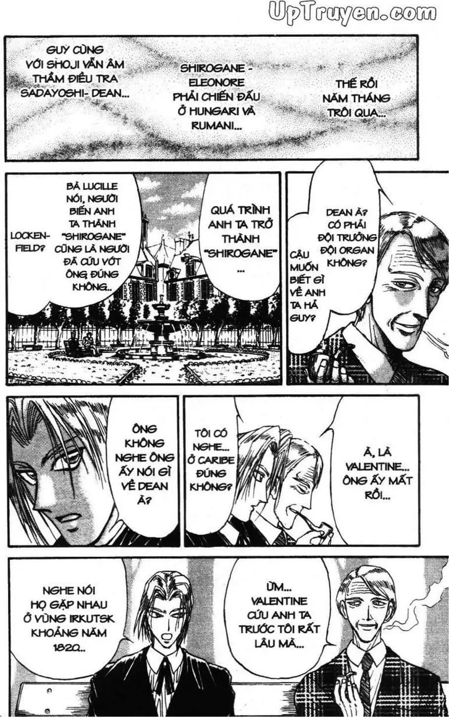 Truyện Tranh Gánh Xiếc Quái Dị - Karakuri Circus trang 5