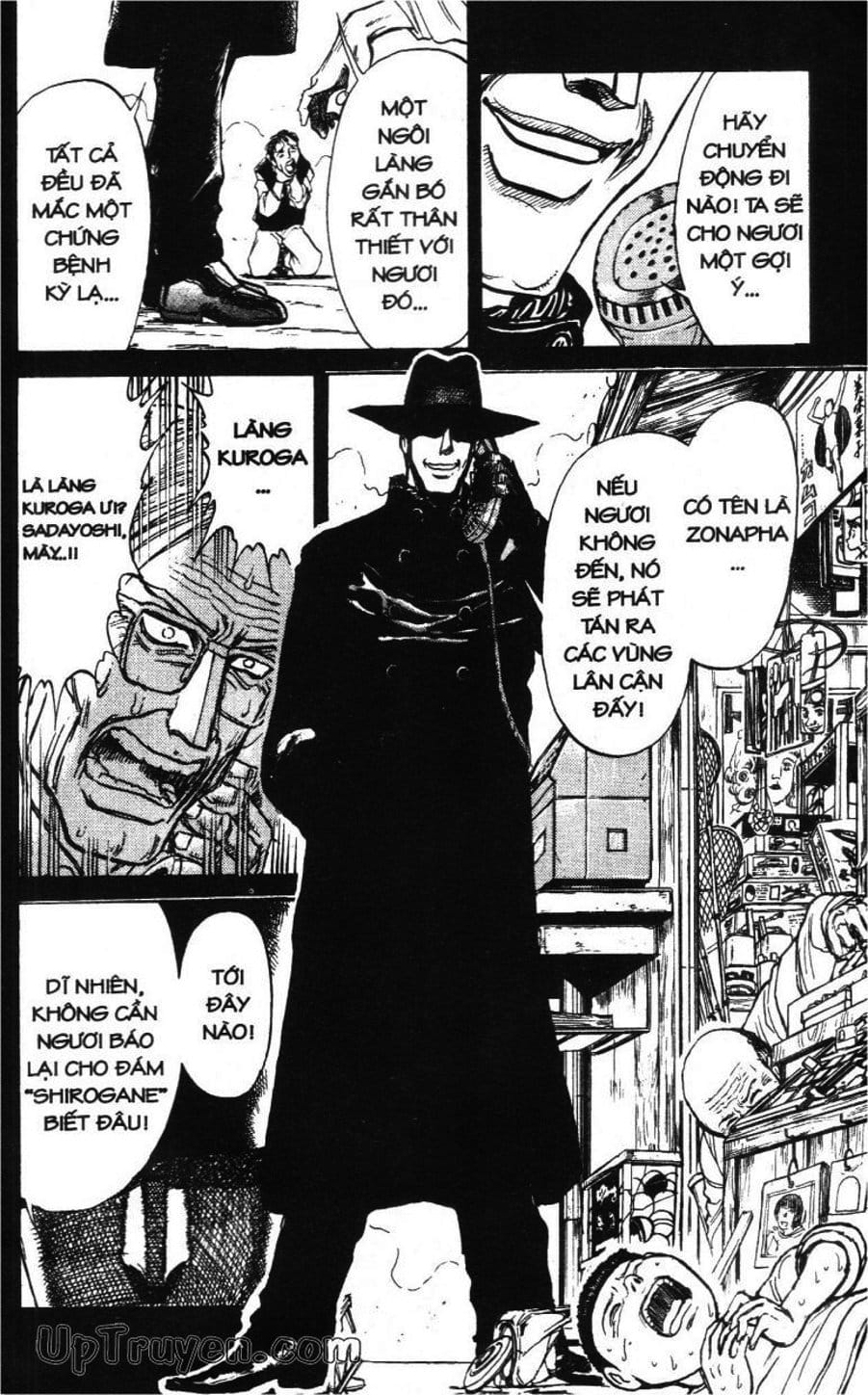 Truyện Tranh Gánh Xiếc Quái Dị - Karakuri Circus trang 5