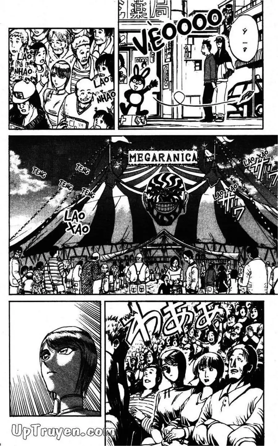 Truyện Tranh Gánh Xiếc Quái Dị - Karakuri Circus trang 5