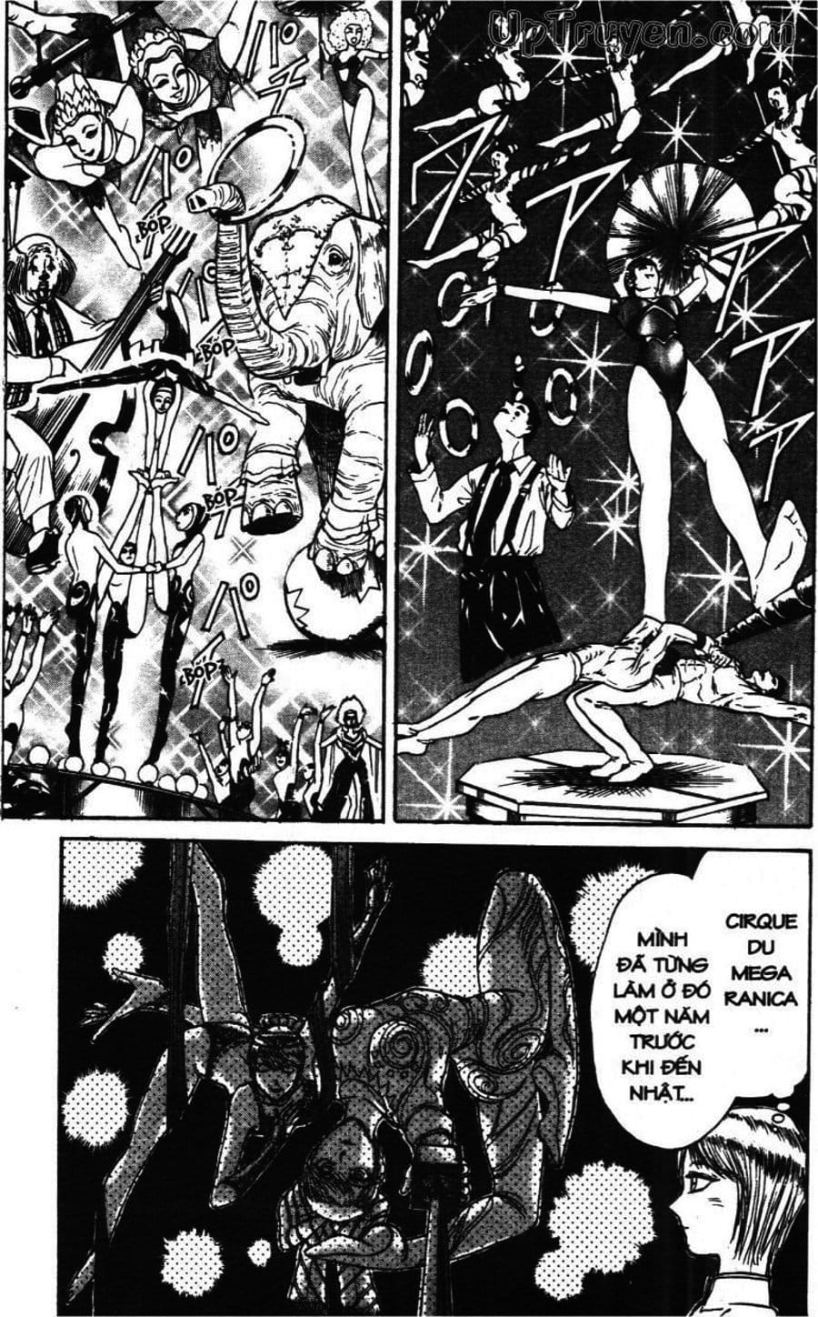 Truyện Tranh Gánh Xiếc Quái Dị - Karakuri Circus trang 5