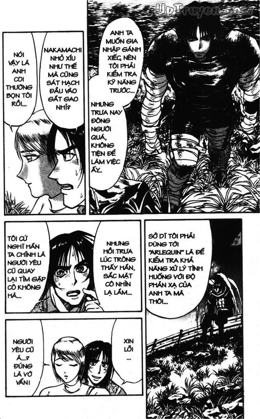 Truyện Tranh Gánh Xiếc Quái Dị - Karakuri Circus trang 5