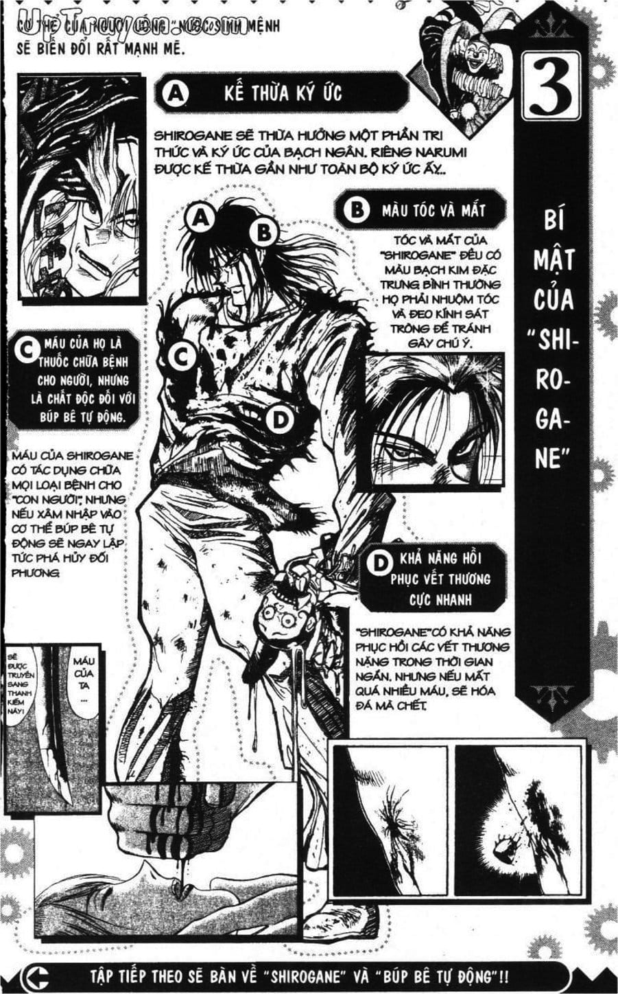 Truyện Tranh Gánh Xiếc Quái Dị - Karakuri Circus trang 5