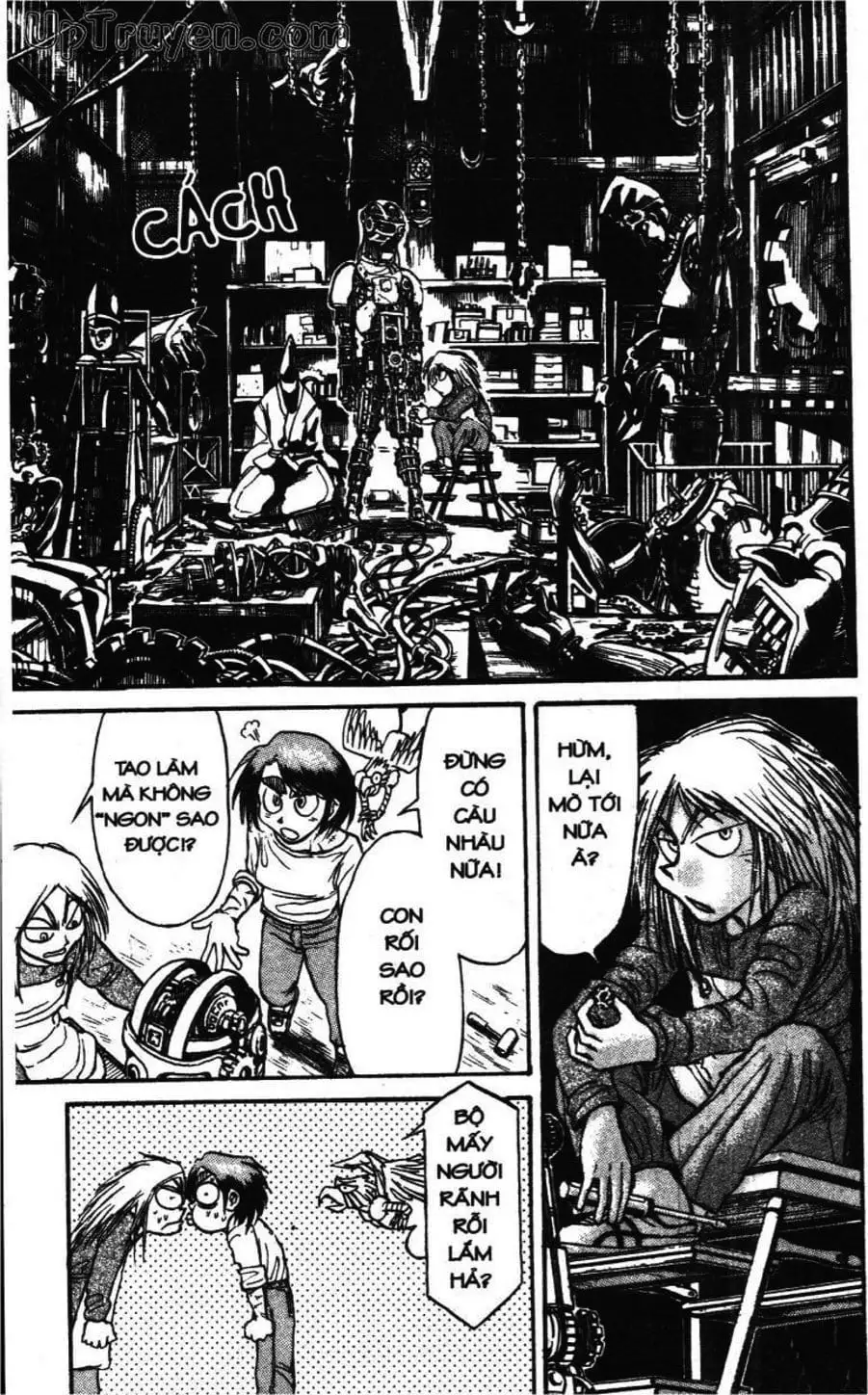 Truyện Tranh Gánh Xiếc Quái Dị - Karakuri Circus trang 5