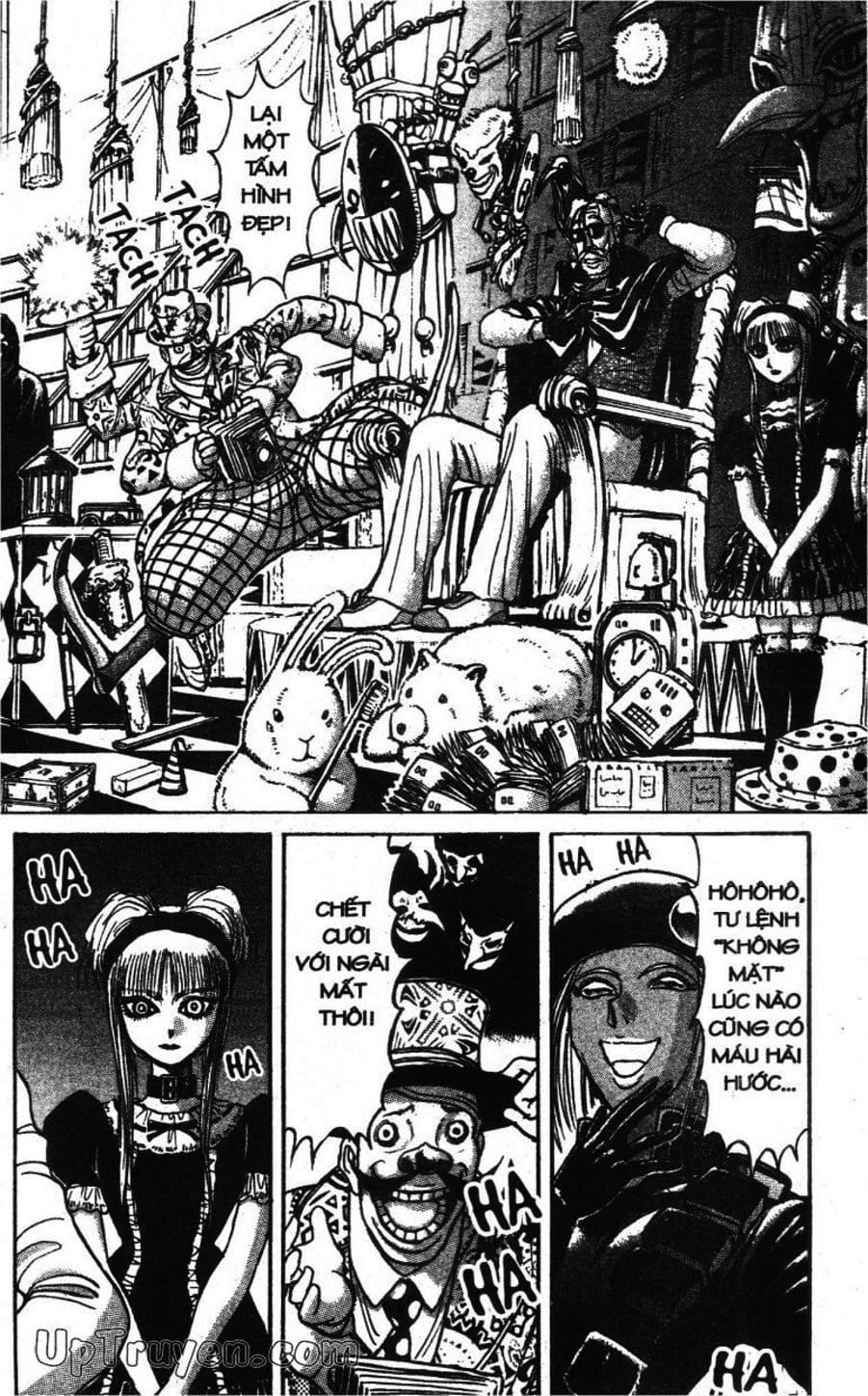 Truyện Tranh Gánh Xiếc Quái Dị - Karakuri Circus trang 5