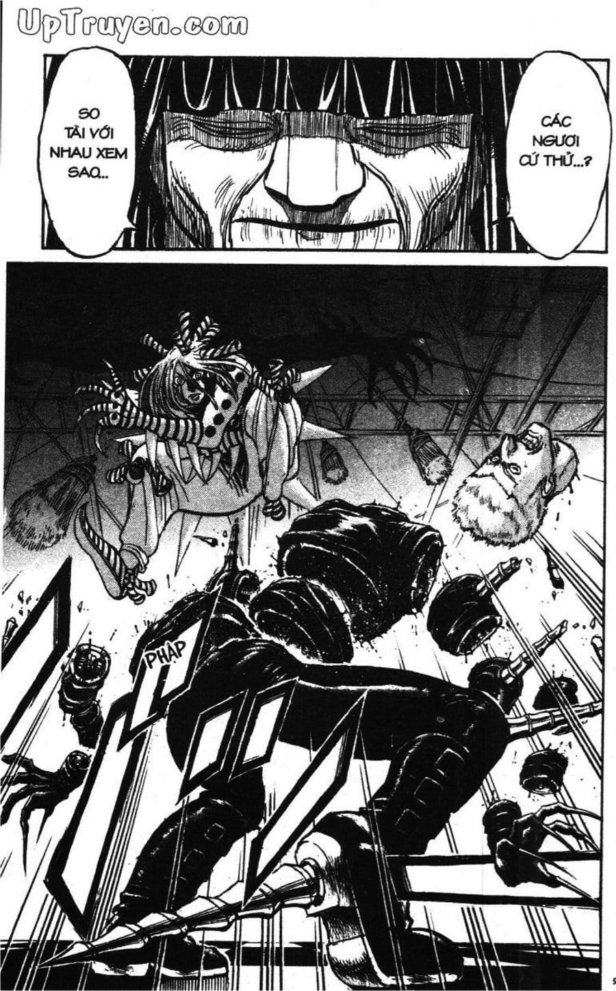 Truyện Tranh Gánh Xiếc Quái Dị - Karakuri Circus trang 5