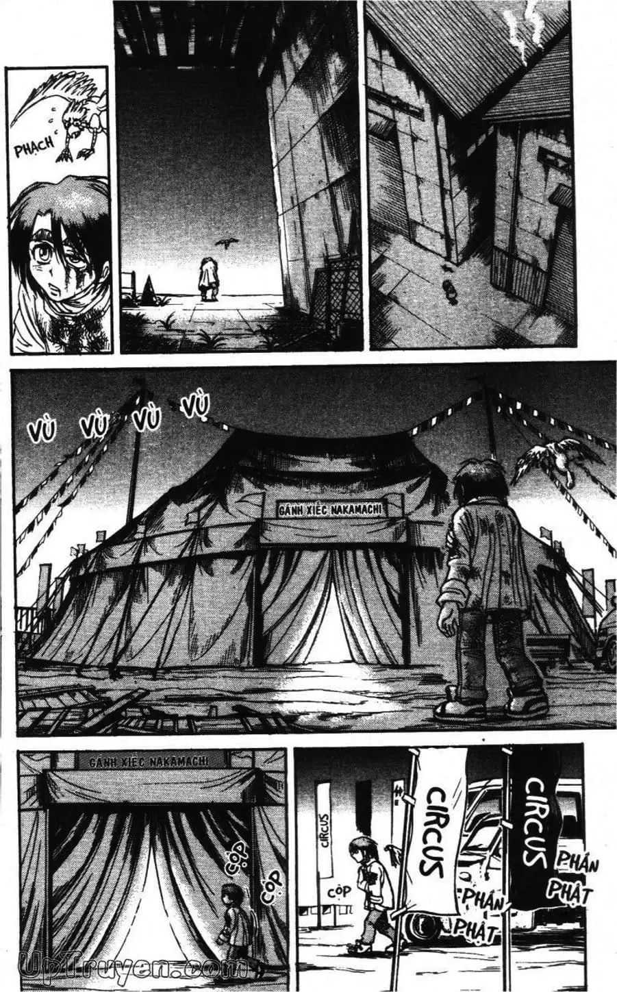 Truyện Tranh Gánh Xiếc Quái Dị - Karakuri Circus trang 5