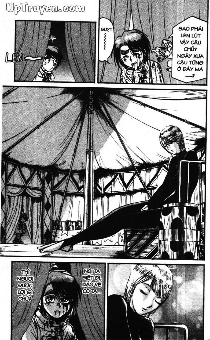 Truyện Tranh Gánh Xiếc Quái Dị - Karakuri Circus trang 5