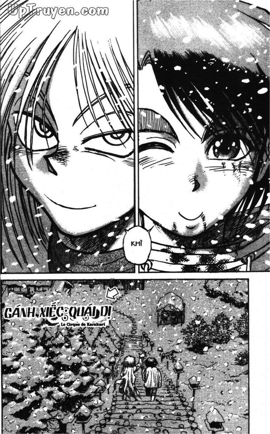 Truyện Tranh Gánh Xiếc Quái Dị - Karakuri Circus trang 5