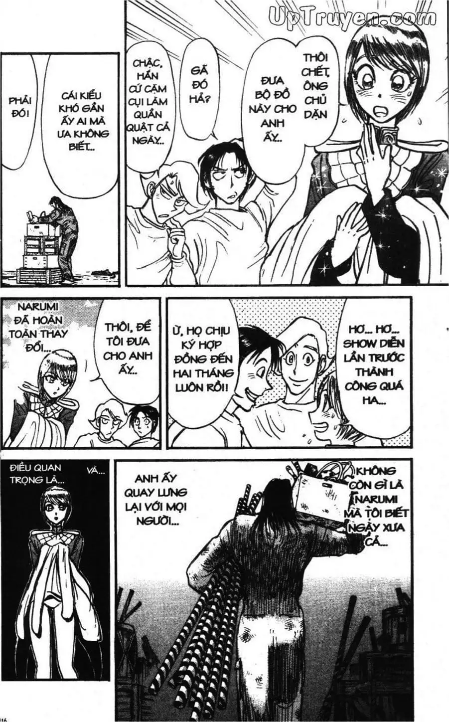 Truyện Tranh Gánh Xiếc Quái Dị - Karakuri Circus trang 5