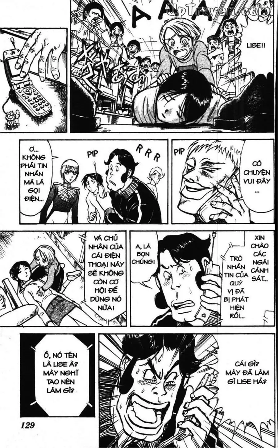 Truyện Tranh Gánh Xiếc Quái Dị - Karakuri Circus trang 5