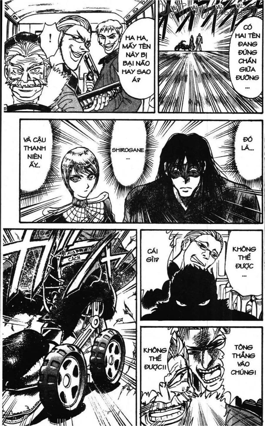 Truyện Tranh Gánh Xiếc Quái Dị - Karakuri Circus trang 5