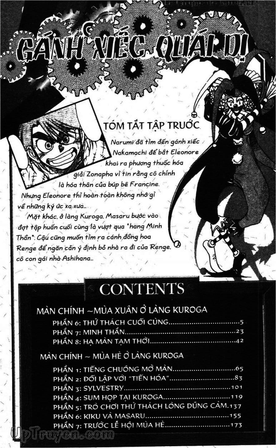 Truyện Tranh Gánh Xiếc Quái Dị - Karakuri Circus trang 5