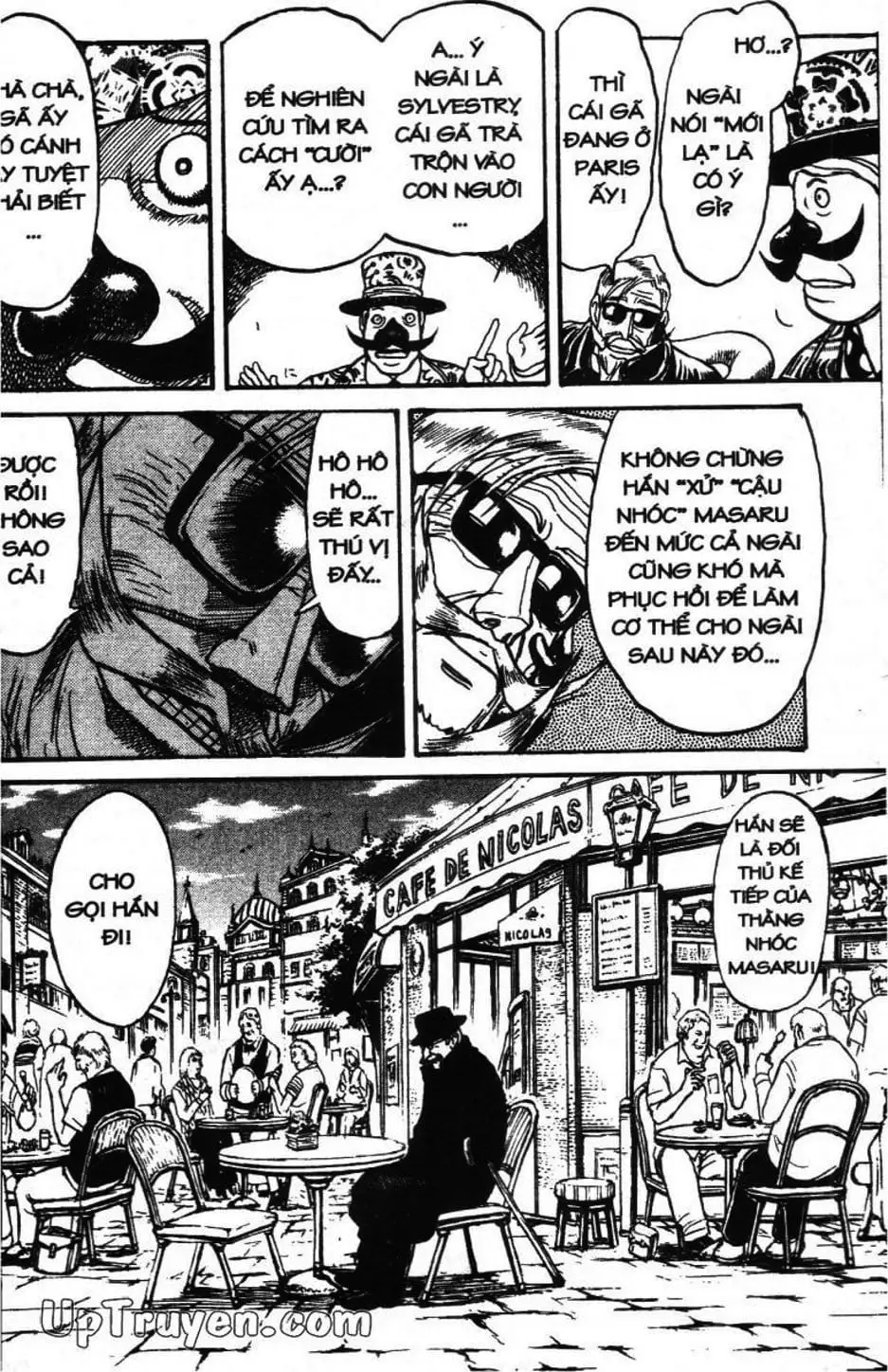 Truyện Tranh Gánh Xiếc Quái Dị - Karakuri Circus trang 5