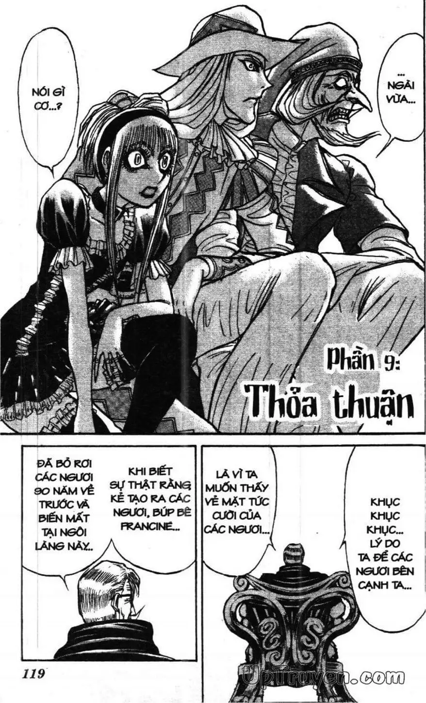 Truyện Tranh Gánh Xiếc Quái Dị - Karakuri Circus trang 5