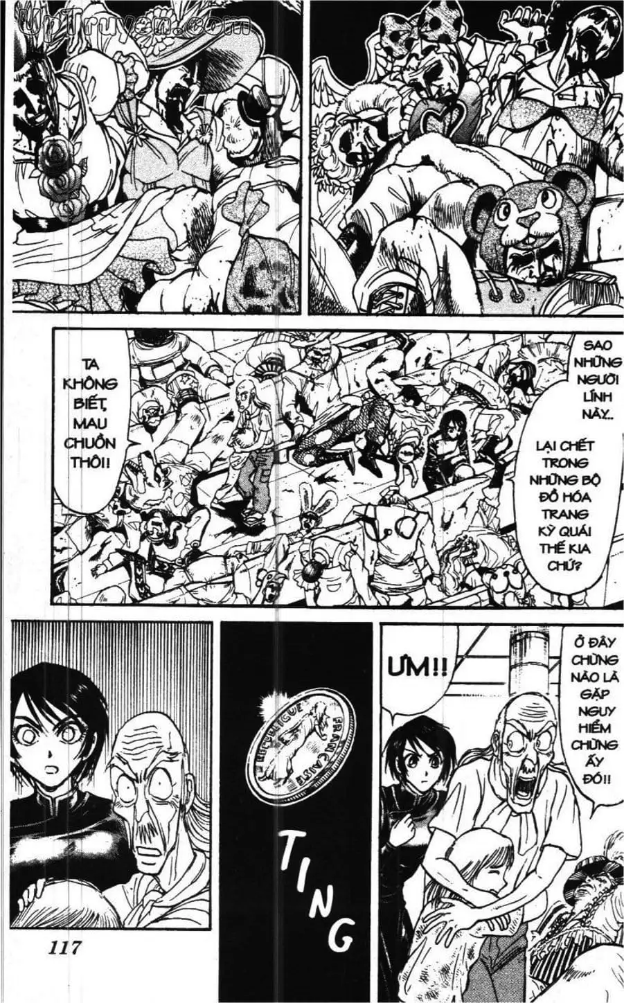 Truyện Tranh Gánh Xiếc Quái Dị - Karakuri Circus trang 5