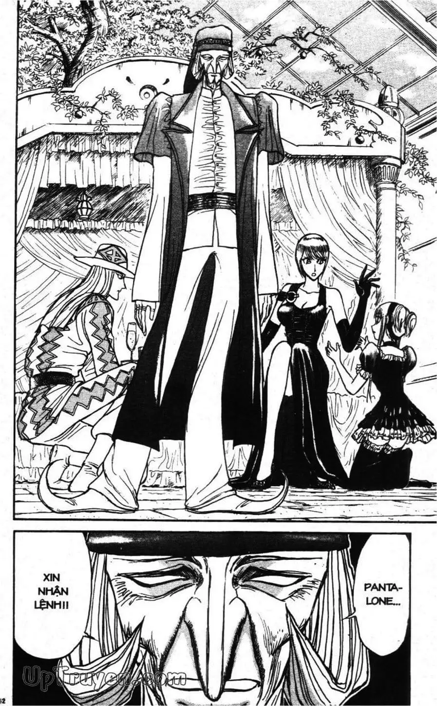 Truyện Tranh Gánh Xiếc Quái Dị - Karakuri Circus trang 5