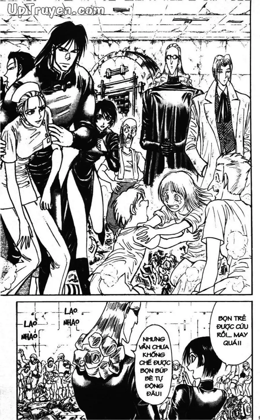 Truyện Tranh Gánh Xiếc Quái Dị - Karakuri Circus trang 5