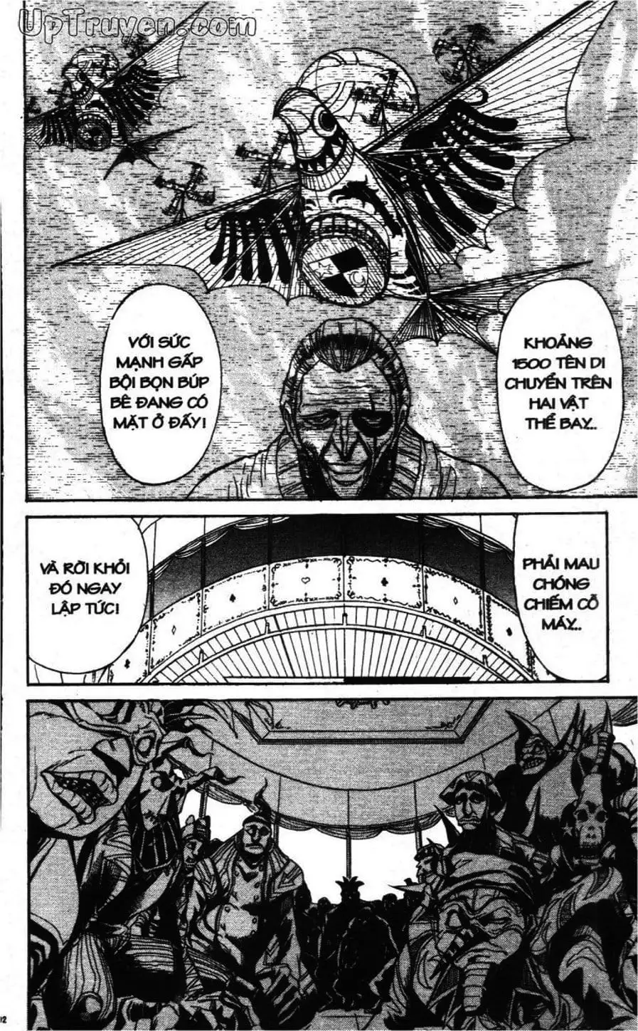 Truyện Tranh Gánh Xiếc Quái Dị - Karakuri Circus trang 5