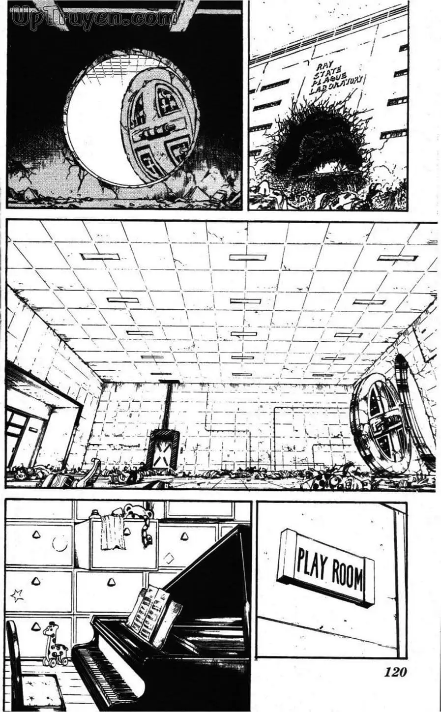 Truyện Tranh Gánh Xiếc Quái Dị - Karakuri Circus trang 5