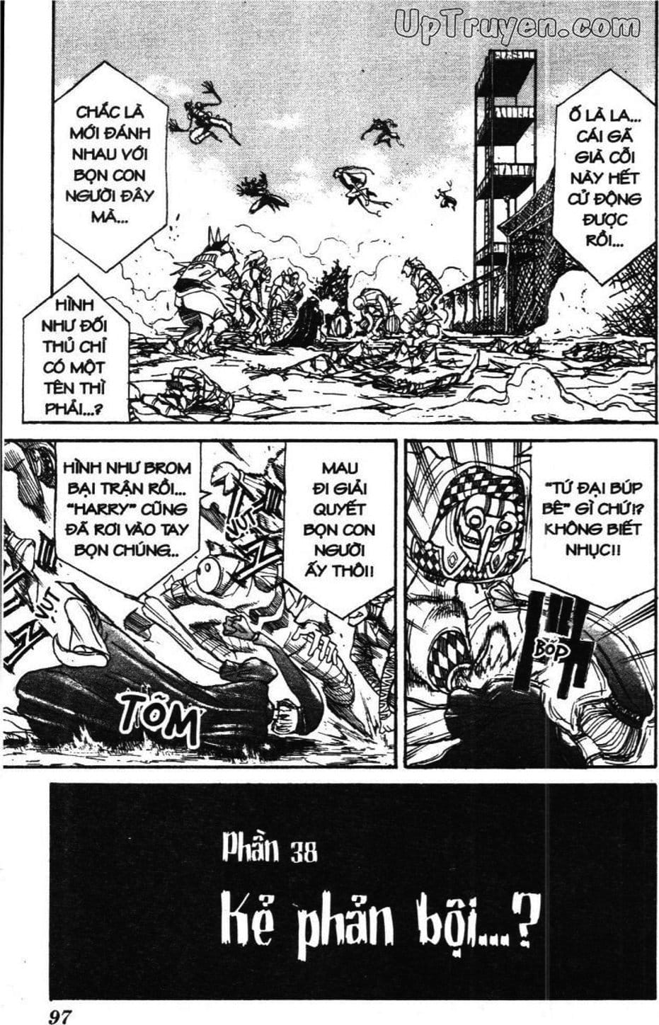 Truyện Tranh Gánh Xiếc Quái Dị - Karakuri Circus trang 5