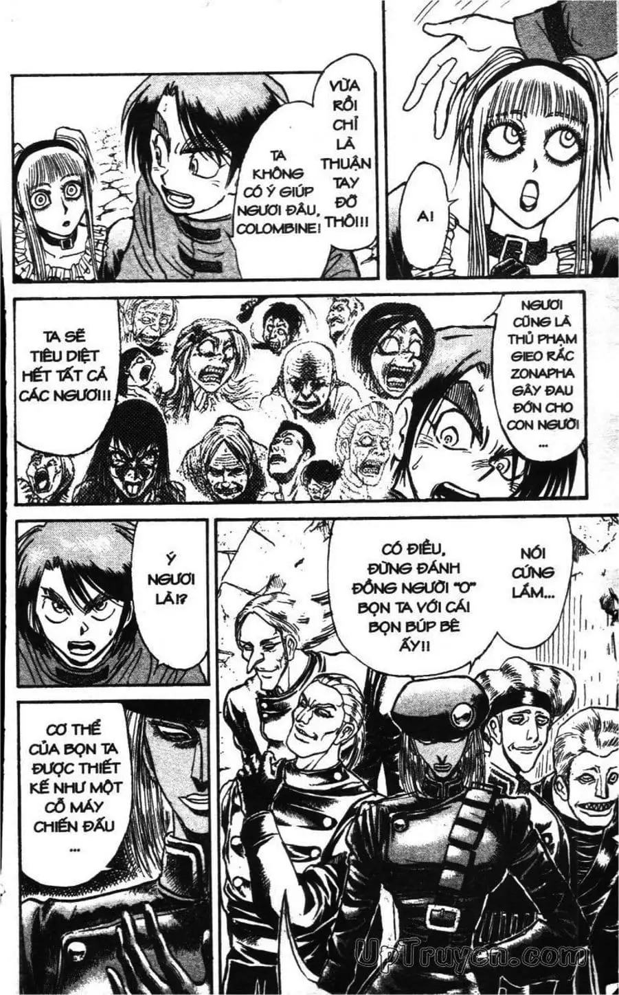 Truyện Tranh Gánh Xiếc Quái Dị - Karakuri Circus trang 5